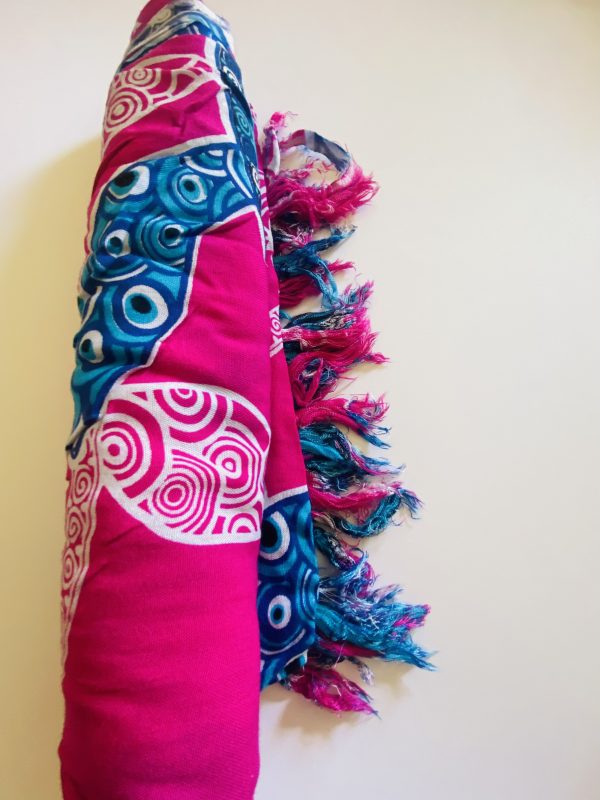 Turtle Print Paleos (Blue and Pink)